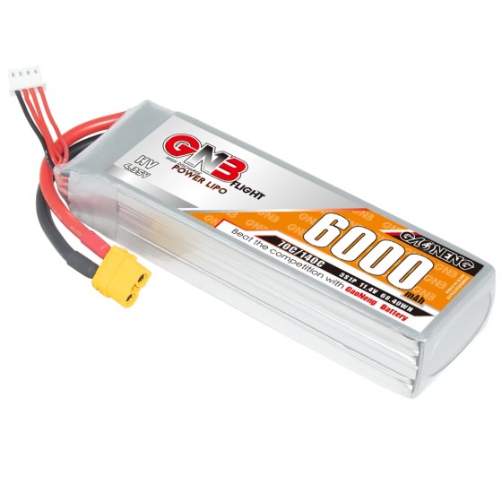 NEW GNB GAONENG 6000mah 3S 11.4V 70C 140C LiHV XT60 RC LiPo Battery RC Car Drone RC Boat for UAV FPV